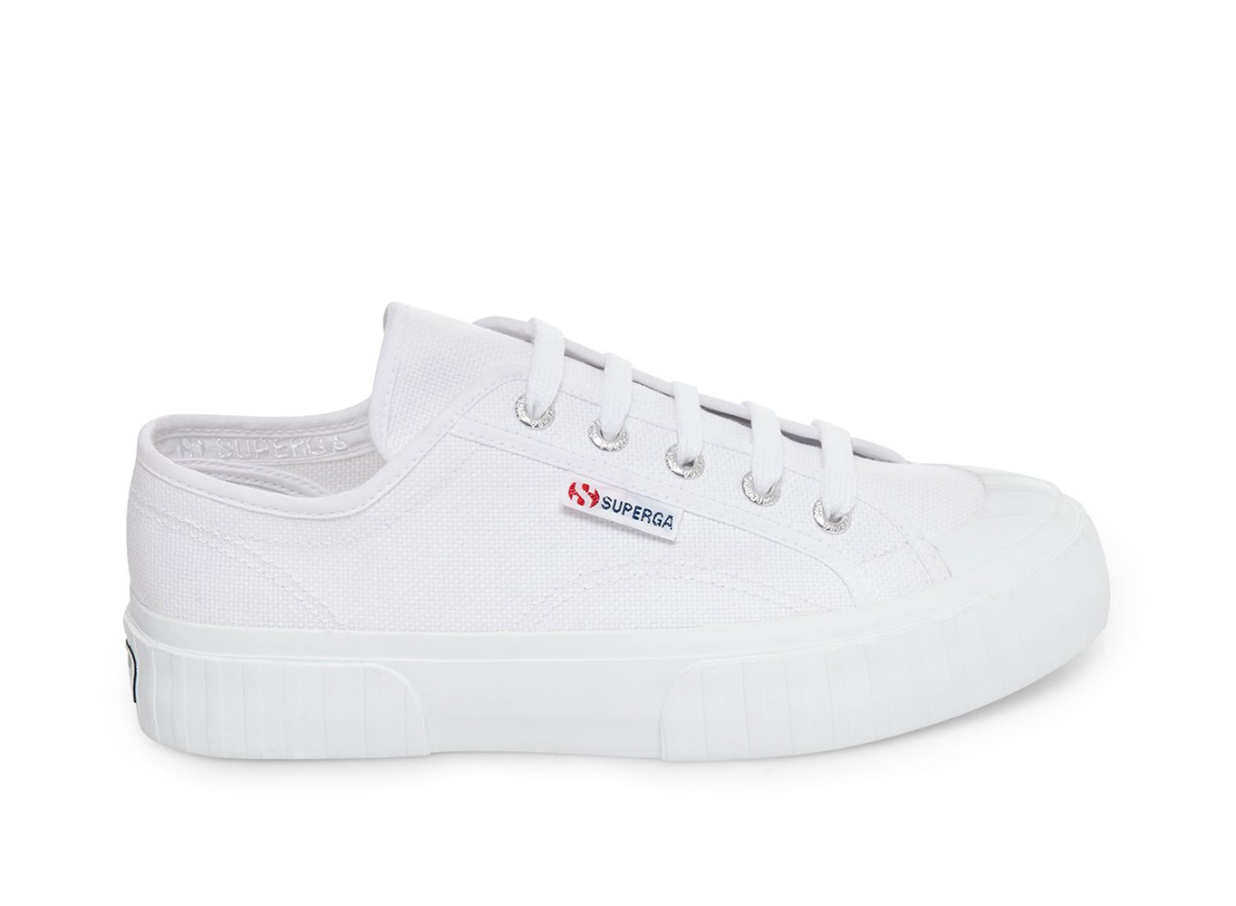 Alpargata Superga Mujer Blancas - 2630 Stripe - 102876HQL